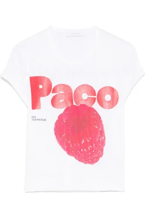 Paco rabanne T-shirt con stampa