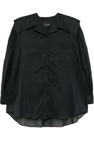 Simone Rocha Camicia con maniche a palloncino e colletto alla marinara