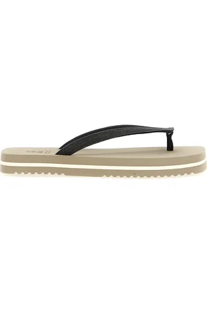 Brunello Cucinelli Sandali slides in pelle