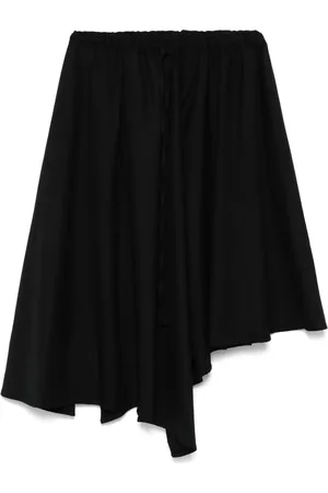 YOHJI YAMAMOTO Minigonna con arricciatura