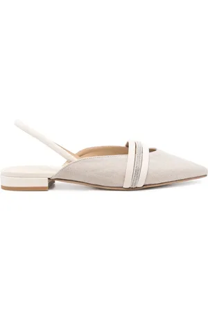 PESERICO SIGN Ballerine in pelle con cinturino posteriore