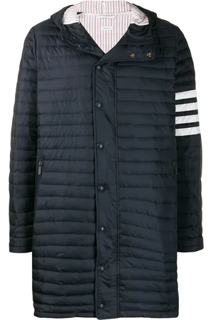 Thom Browne Piumino con dettaglio a righe