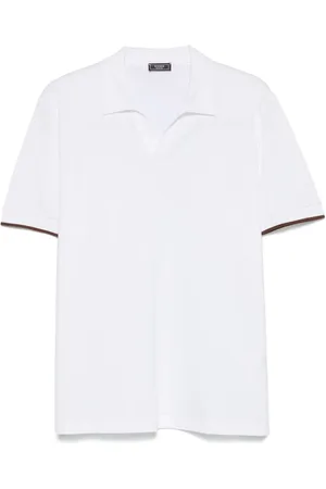 PESERICO SIGN T-shirt in piqué di cotone