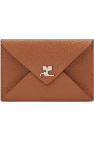 Courrèges Portacarte con placca logo
