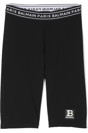 Balmain Leggings con banda logo