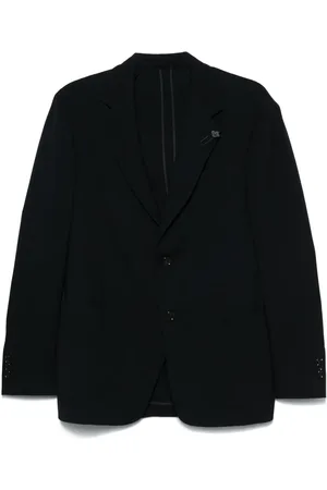 LARDINI Blazer con motivo pied-de-poule