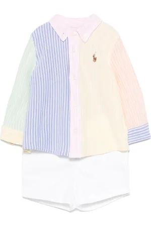 Ralph Lauren Set camicia e shorts a righe