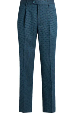 Etro Pantaloni con ricamo