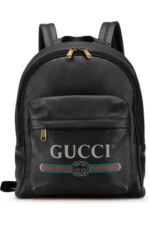 Gucci Zaino in pelle con logo 2000-2015