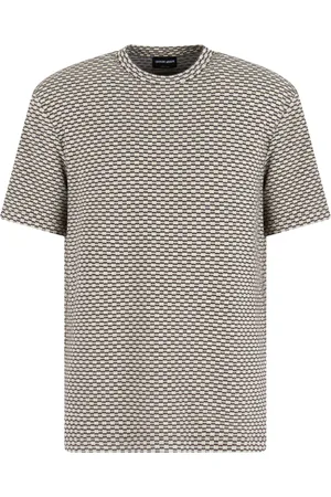 Giorgio Armani T-shirt con motivo jacquard