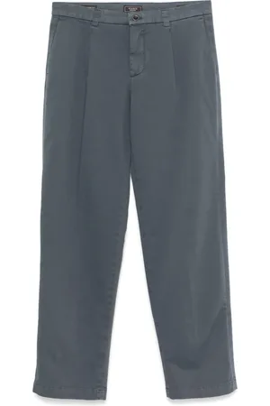 PESERICO SIGN Pantaloni in gabardine di cotone
