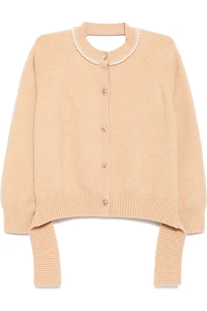 Simone Rocha Cardigan con scollatura posteriore
