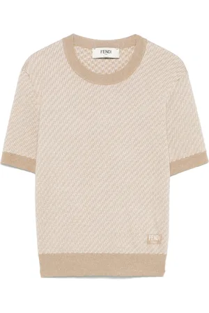 Fendi T-shirt in maglia