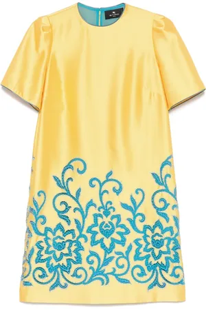 Etro Abito con ricamo paisley