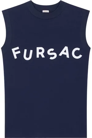 Fursac Canotta con logo floccato