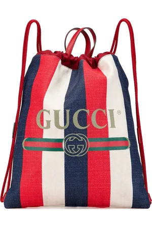 Gucci Zaino Sylvie in tela con logo e coulisse 2000-2015
