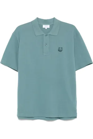 Maison Kitsuné Polo con applicazione Bold Fox Head