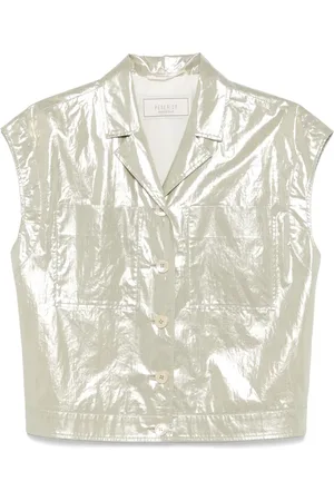 PESERICO SIGN Camicia laminata in cotone