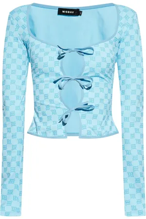 MISBHV Top corto con monogramma