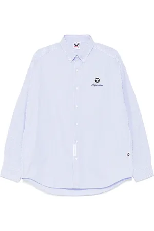 A Bathing Ape Camicia APENOW a quadri con logo