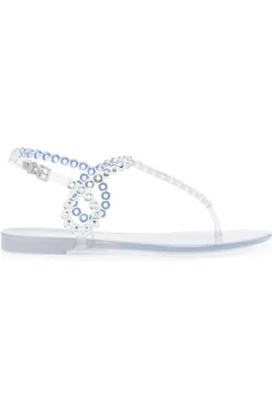 Aquazzura Sandali Almost Bare con occhielli