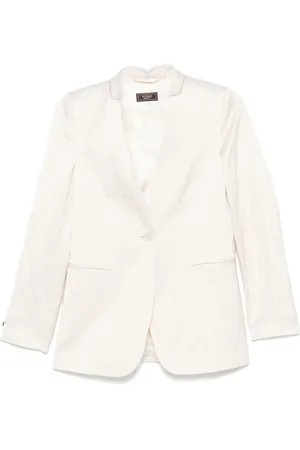 PESERICO SIGN Blazer monopetto in raso