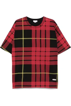 Alexander McQueen T-shirt a quadri