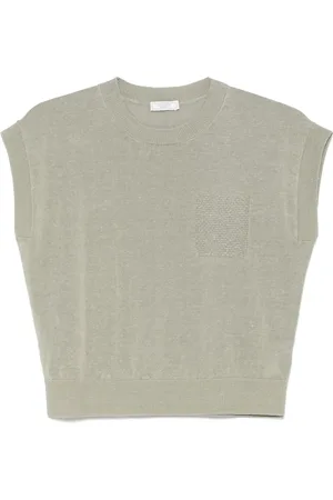 PESERICO SIGN Canotta in maglia con catena Punto Luce