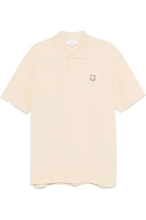 Maison Kitsuné Polo con applicazione Bold Fox Head