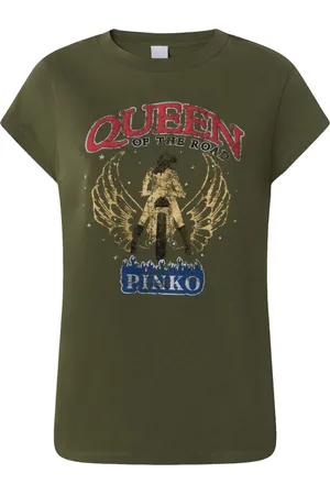 Pinko T-shirt con stampa Queen Of The Road