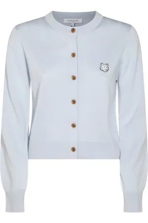 Maison Kitsuné Cardigan con applicazione Bold Fox Head