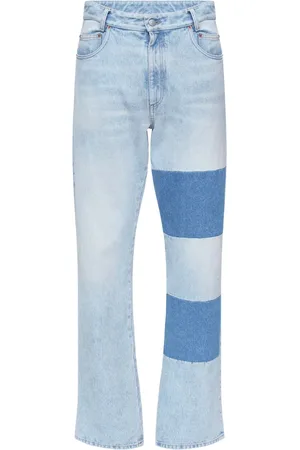 Maison Margiela Jeans con dettaglio a righe