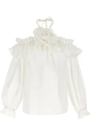 Carolina Herrera Blusa con spalle scoperte