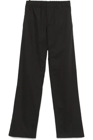 Nº21 Pantaloni in cotone a gamba ampia