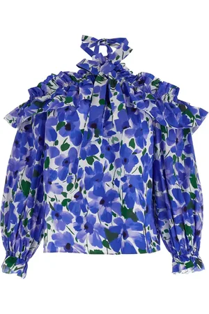 Carolina Herrera Blusa con spalle scoperte