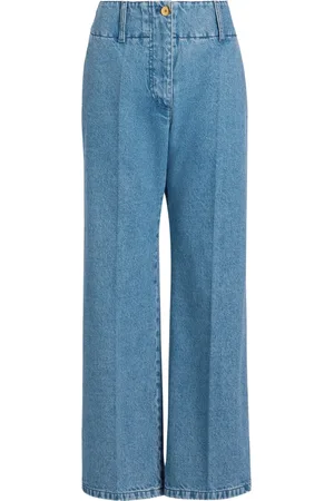 Patou Jeans a gamba ampia