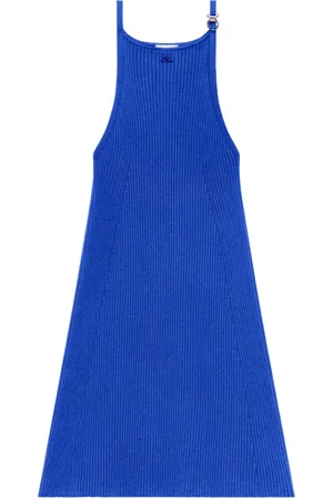 Courrèges Abito corto con ricamo
