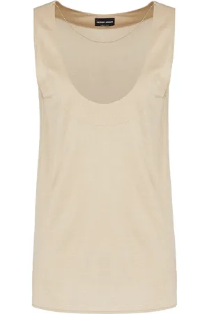 Giorgio Armani T-shirt con scollo ampio