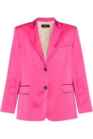 THEORY Blazer con finitura satinata