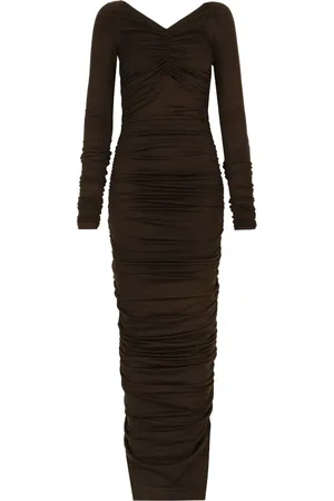 Dolce & Gabbana Abito lungo con ruches