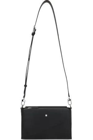Montblanc Borsa messenger con placca logo
