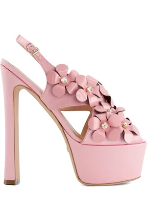 Giambattista Valli Sandali con applicazioni a fiore