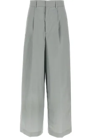 NUDE Pantaloni Menswear a gamba ampia