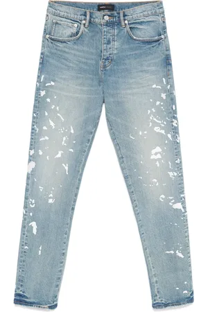 Purple Brand Jeans con ricamo