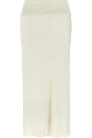 Rick Owens Gonna svasata con taglio sbieco