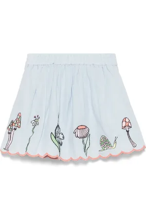 Stella McCartney Gonna con ricamo