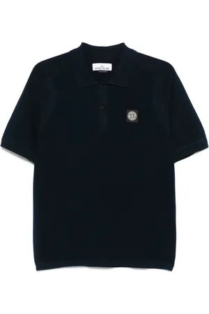 Stone Island Polo con trama a nido d