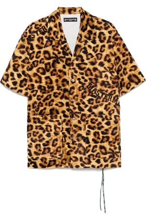MASTERMIND JAPAN Camicia leopardata