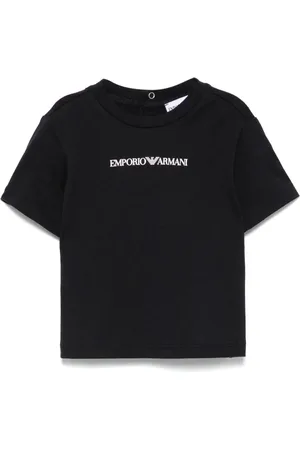 Emporio Armani T-shirt con logo gommato