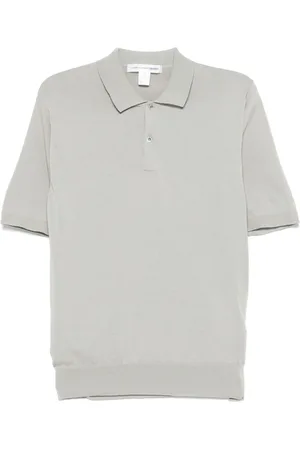 Comme des Garçons Polo in cotone con ricamo logo